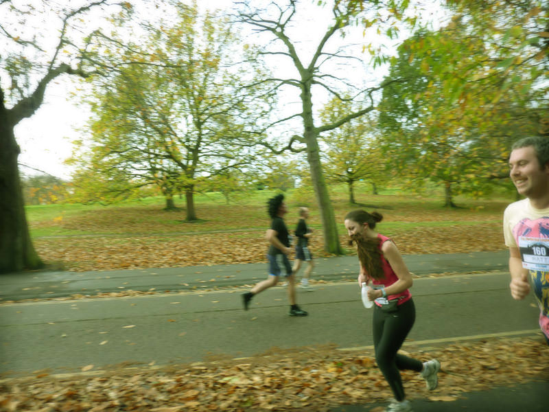 Picture of Matt at Movember 10K run 2010