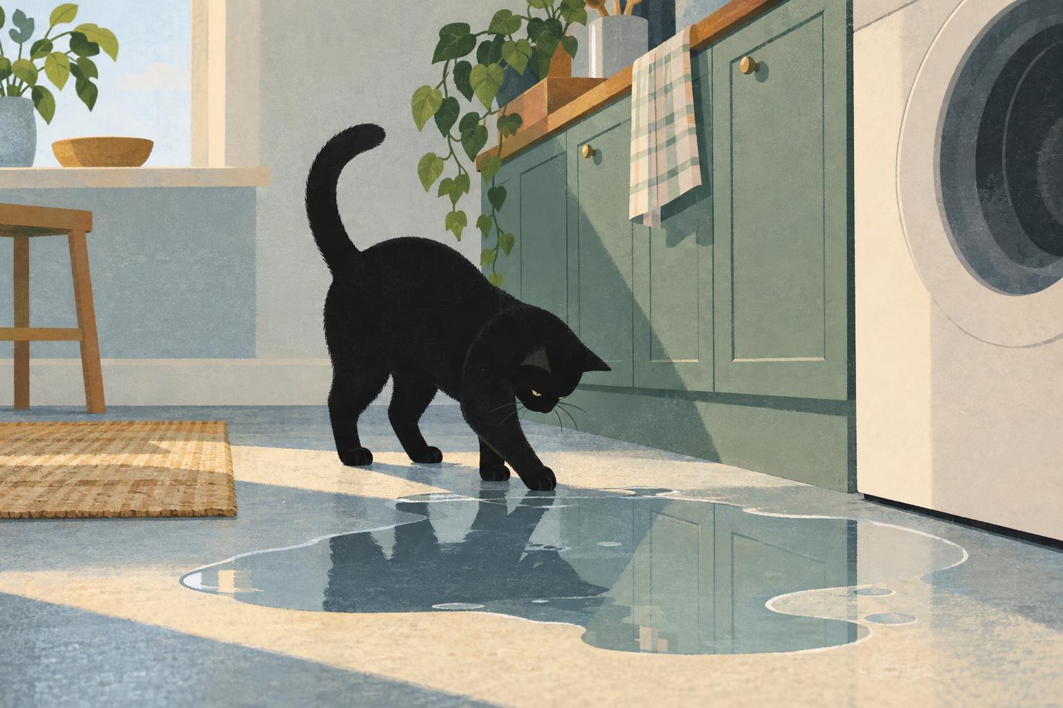 Illustration for the post “A Kitchen Incident”